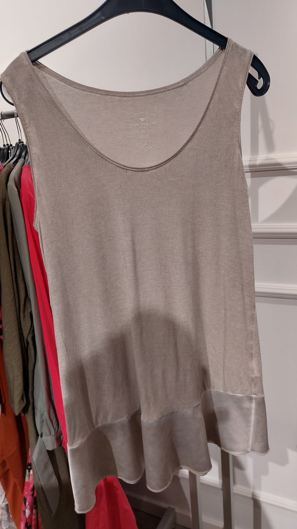 Tom Tailor Top/Kleid Schlamm