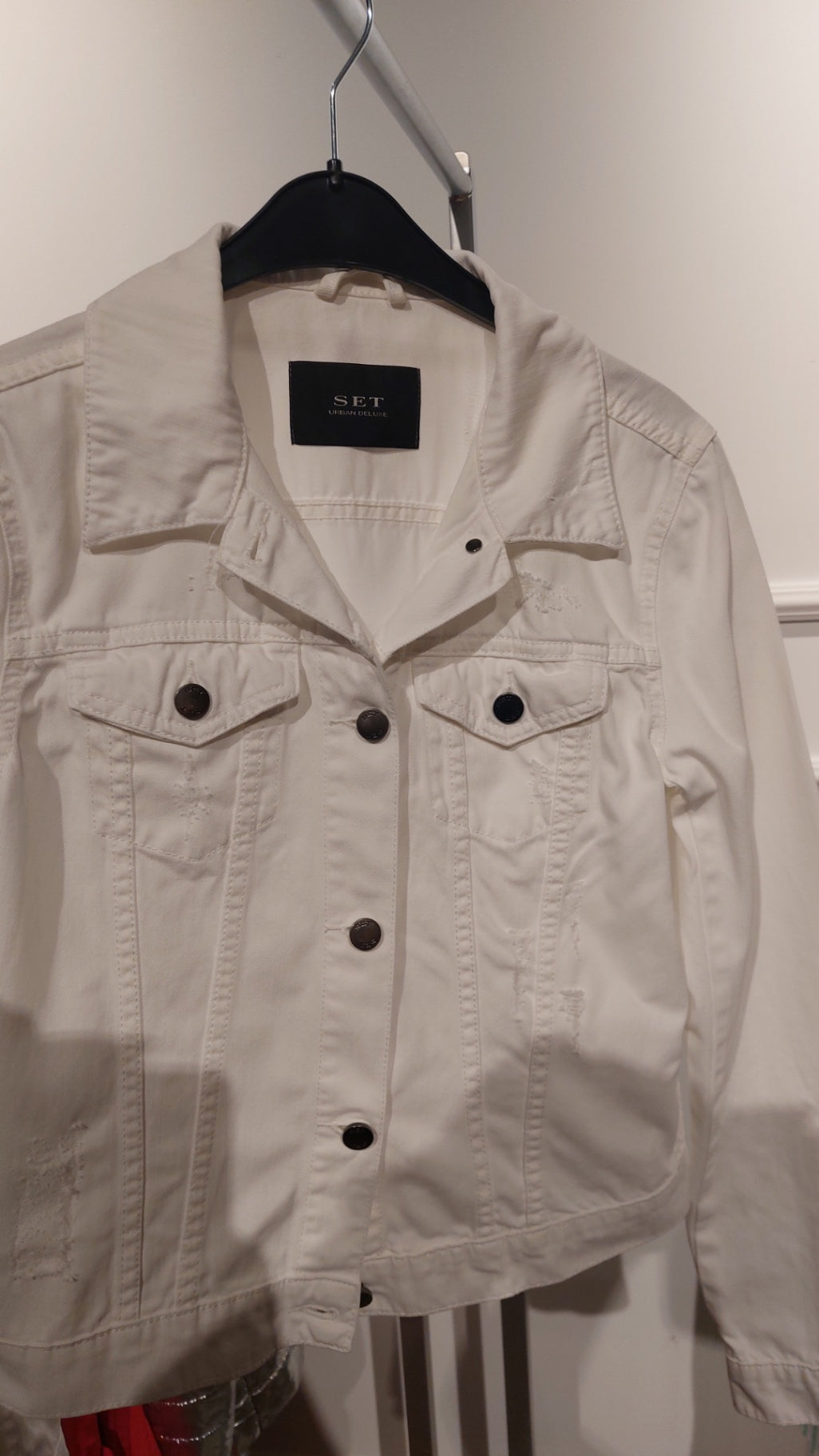 SET Jacke Weiß