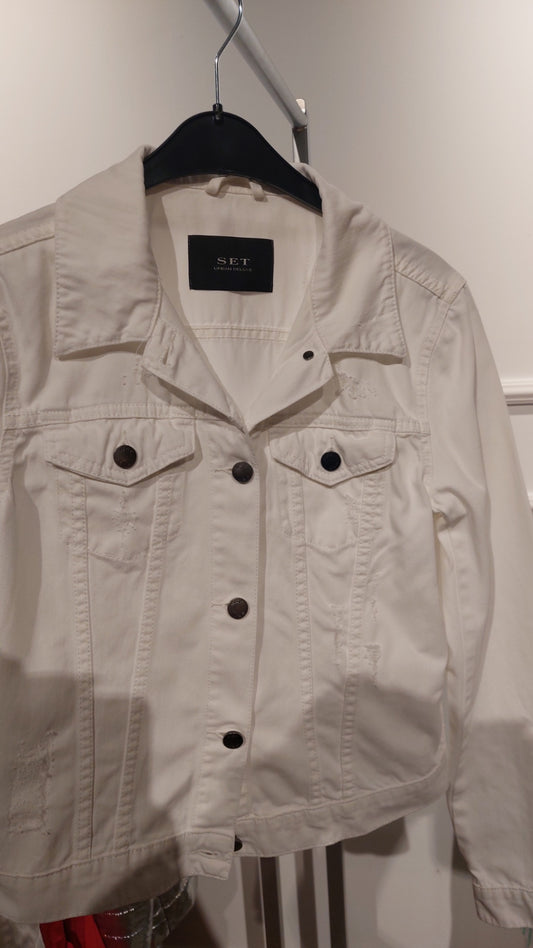 SET Jacke Weiß