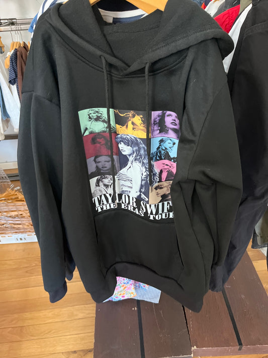Taylor Swift Kapuzenpullover Schwarz