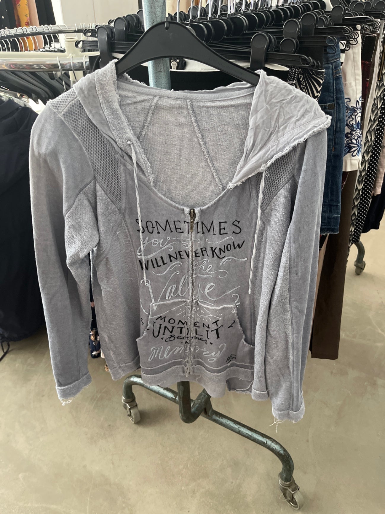 Unbekannt Hoodie Grau