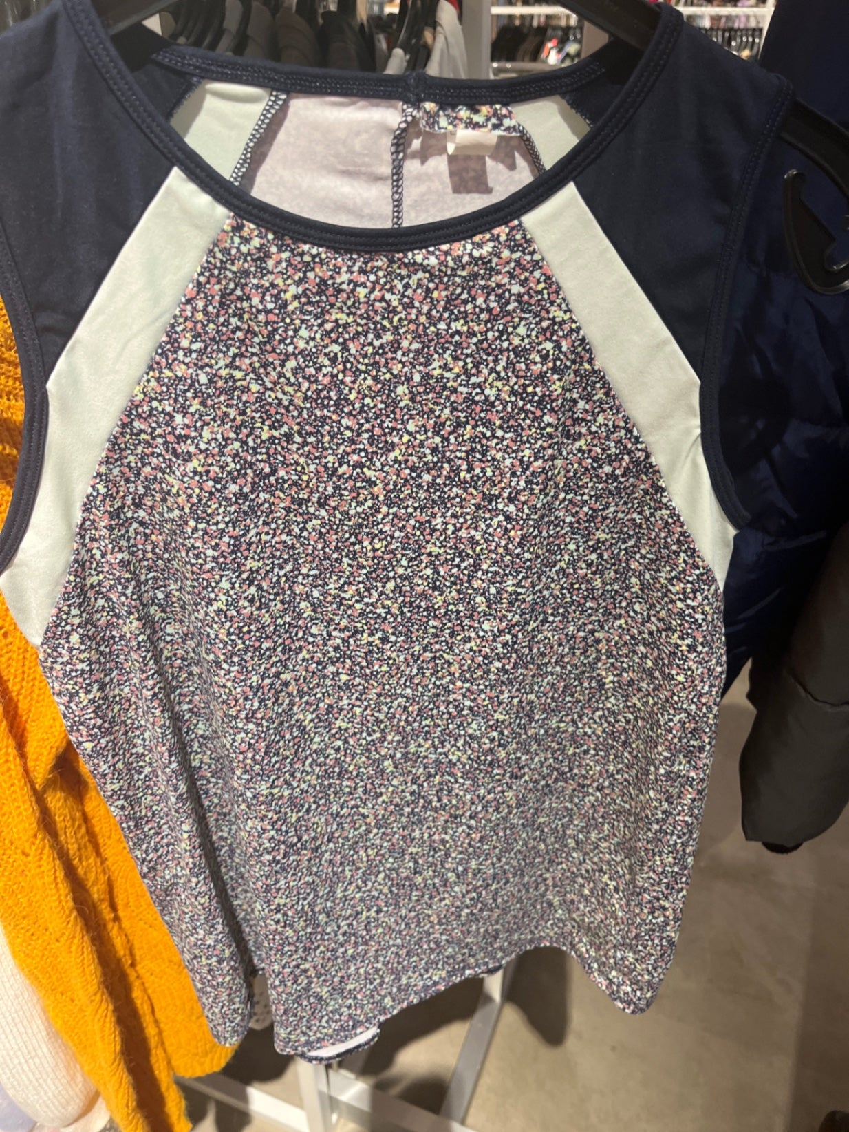 Unbekannt T-Shirt Sport  Lila bunt
