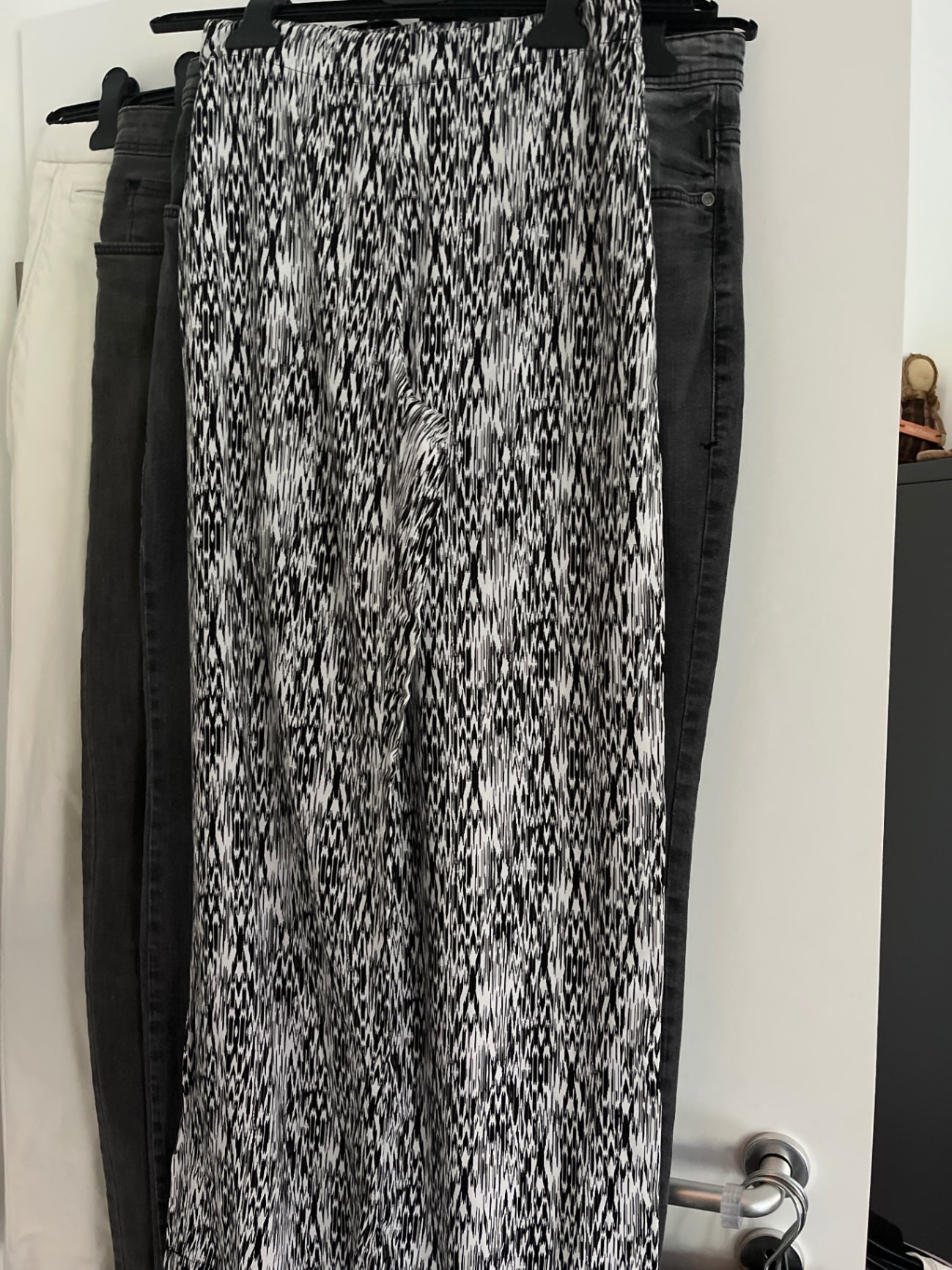 Vero Moda Hose Schwarz-Weiß
