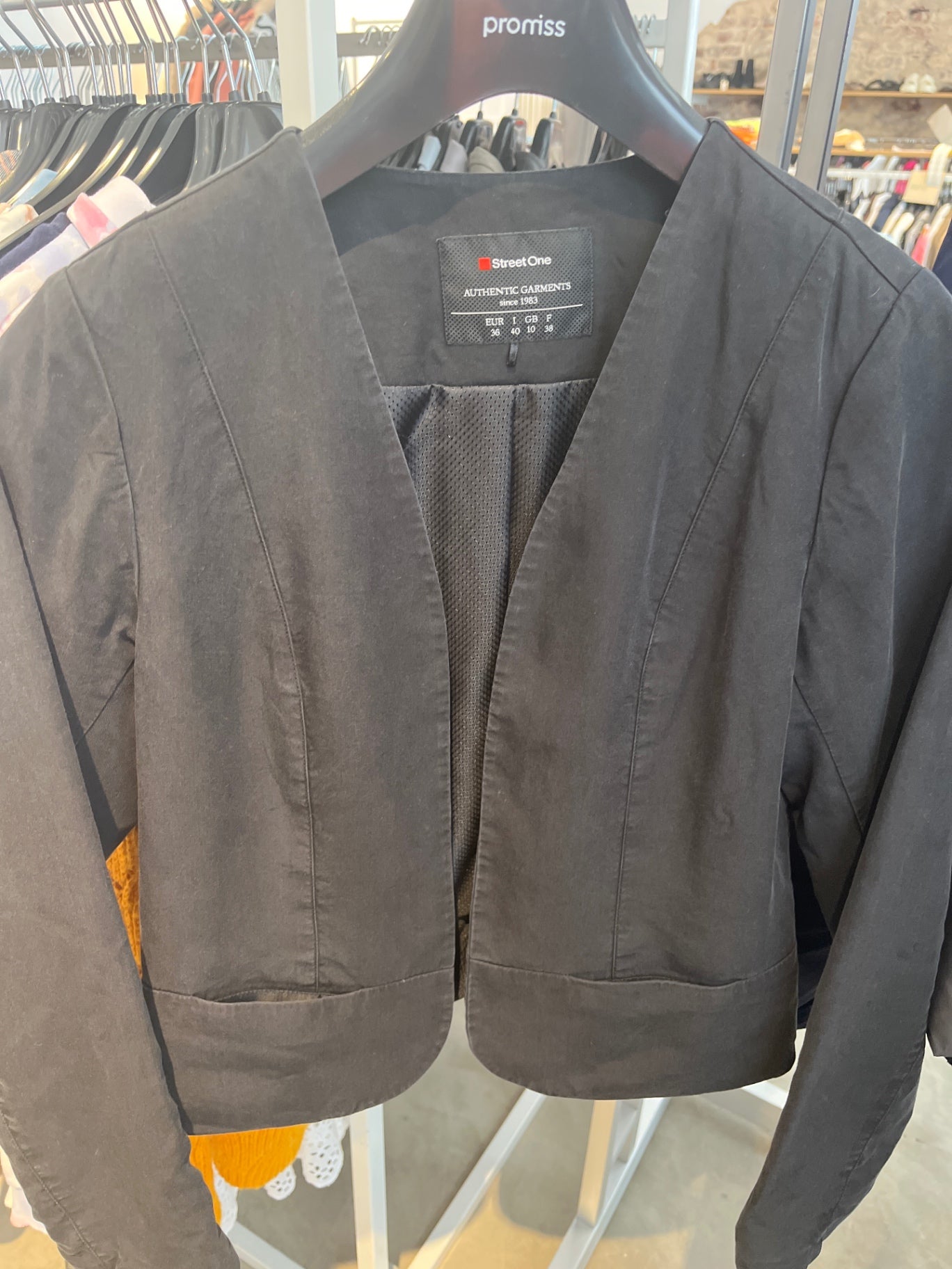 Street One Jacke Schwarz