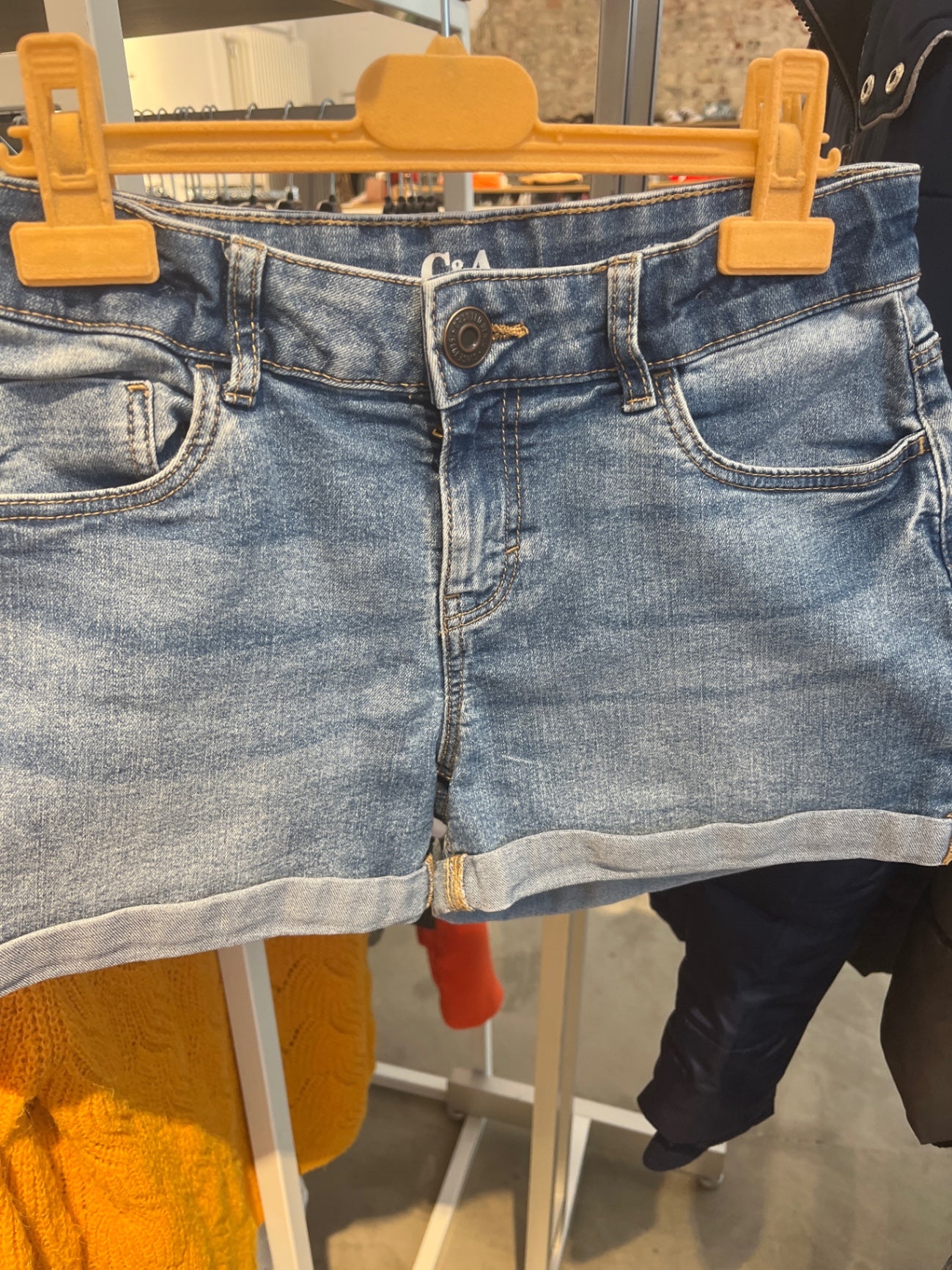 C&A Shorts Blau