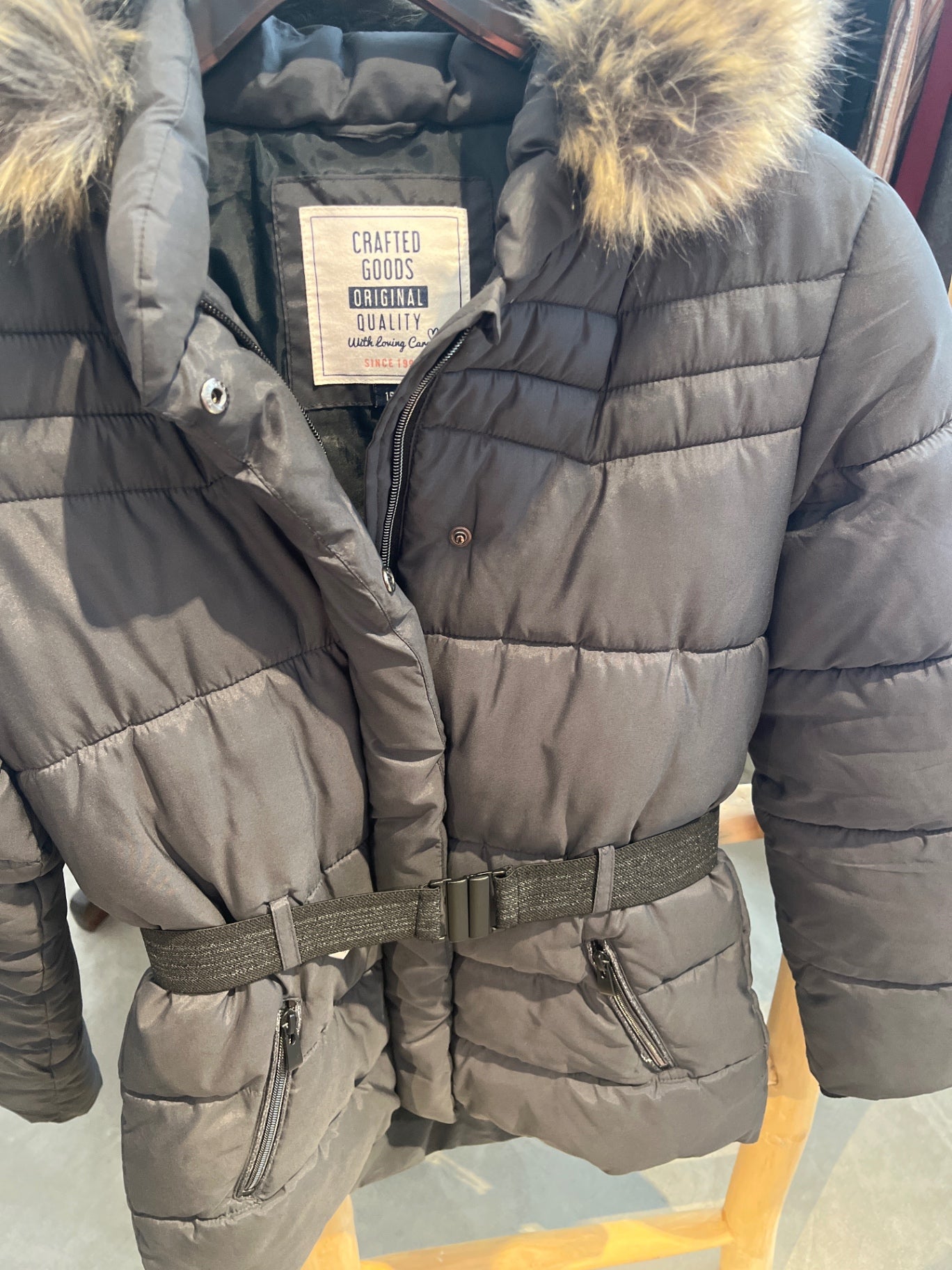 Crafted Goods (C&A) Winterjacke Anthrazit