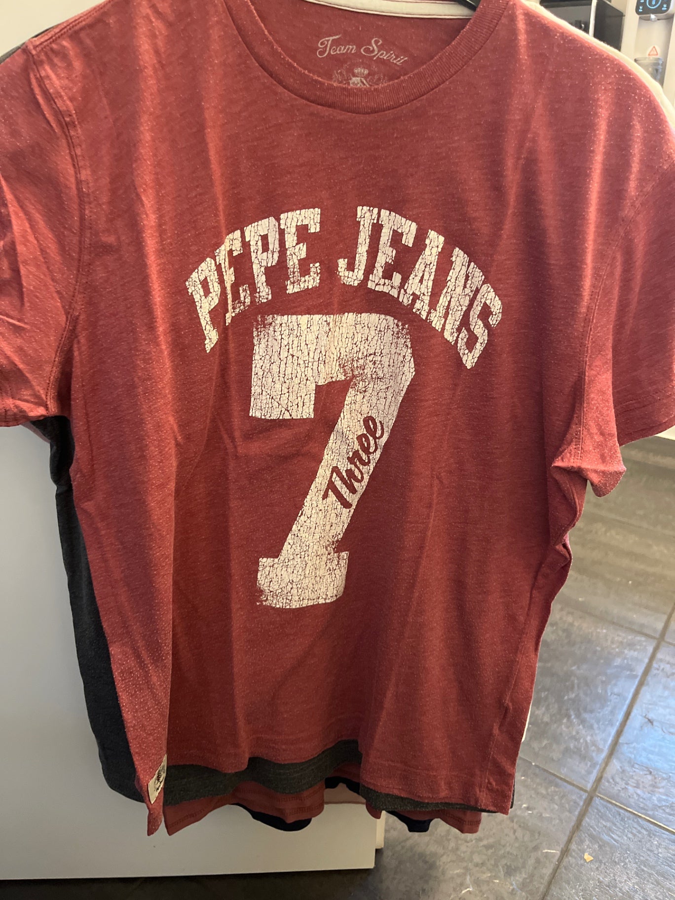 Pepe Jeans T-Shirt Rot