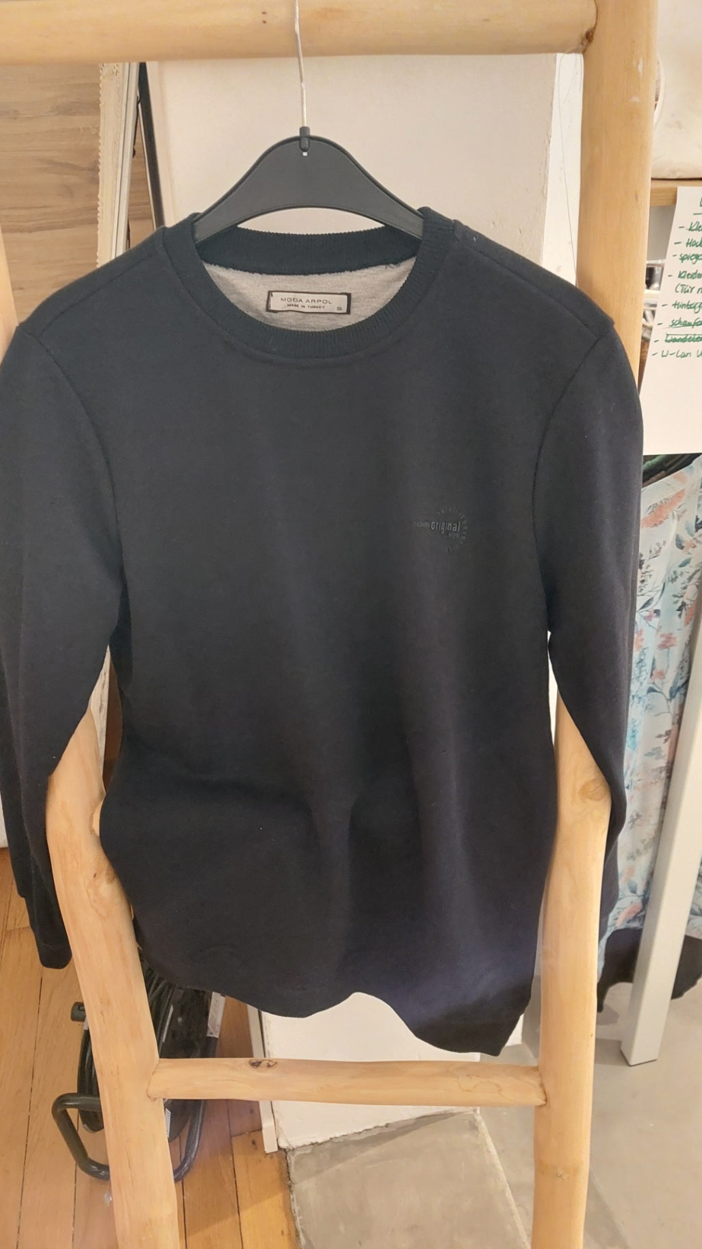 Modaarpol Pullover Schwarz