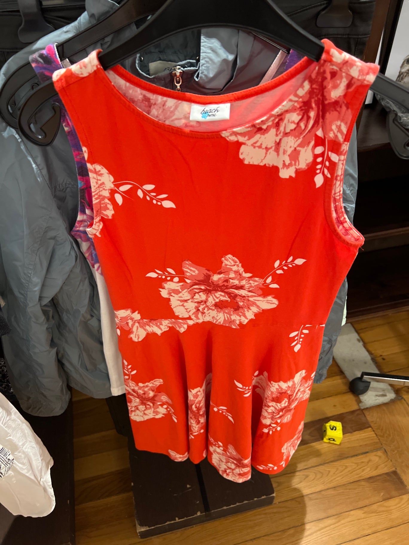 Beach Time Kleid Rot