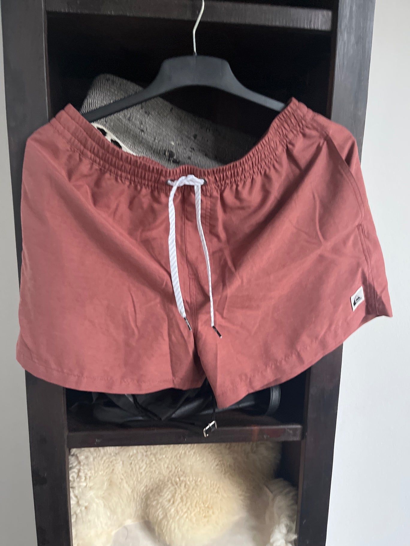 Quiksilver Shorts Badehose Rot