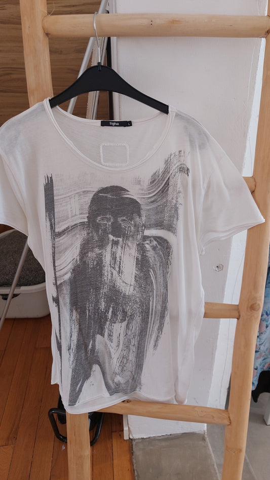 Tigha T-Shirt Weiß