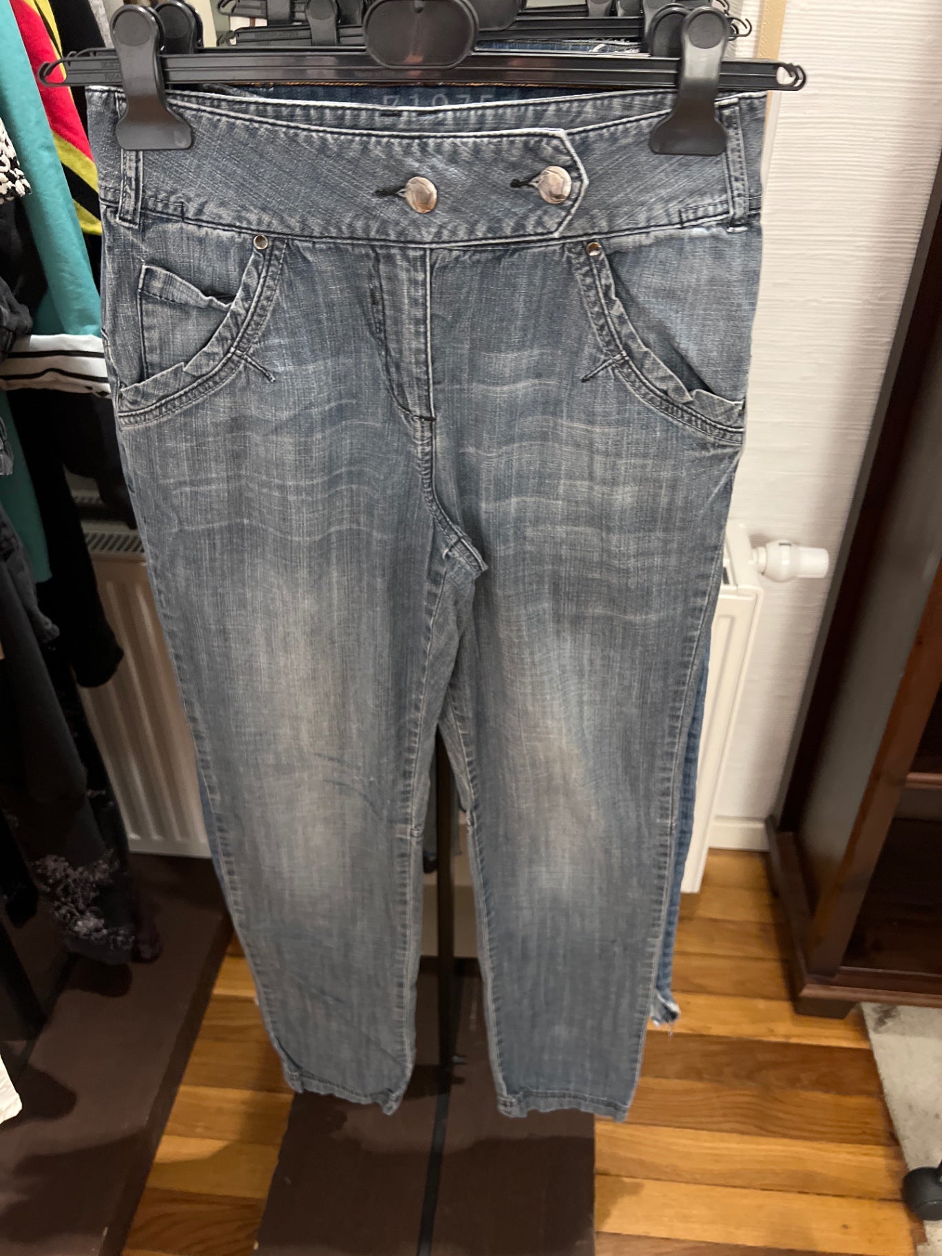 Aniston Jeans Blau