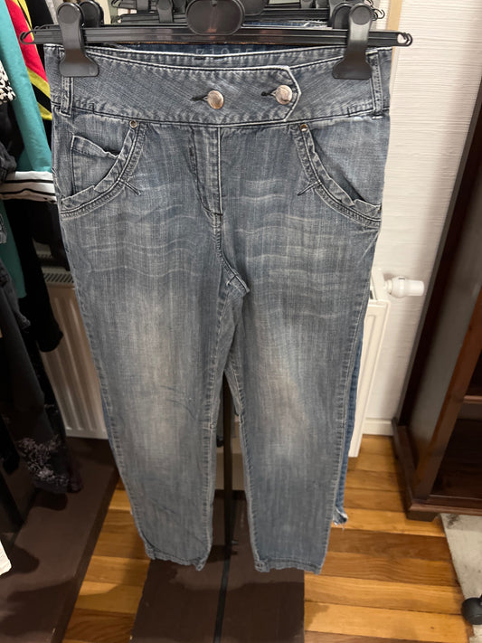 Aniston Jeans Blau
