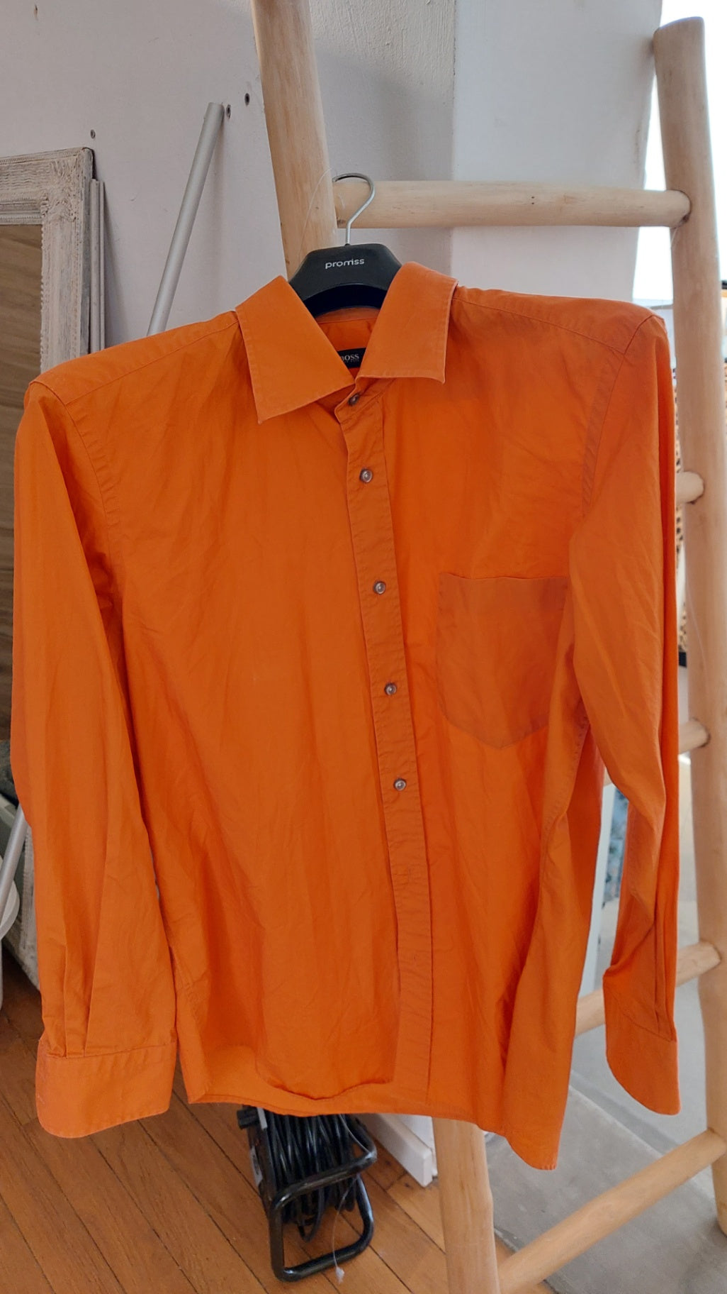 Hugo Boss Hemd Orange