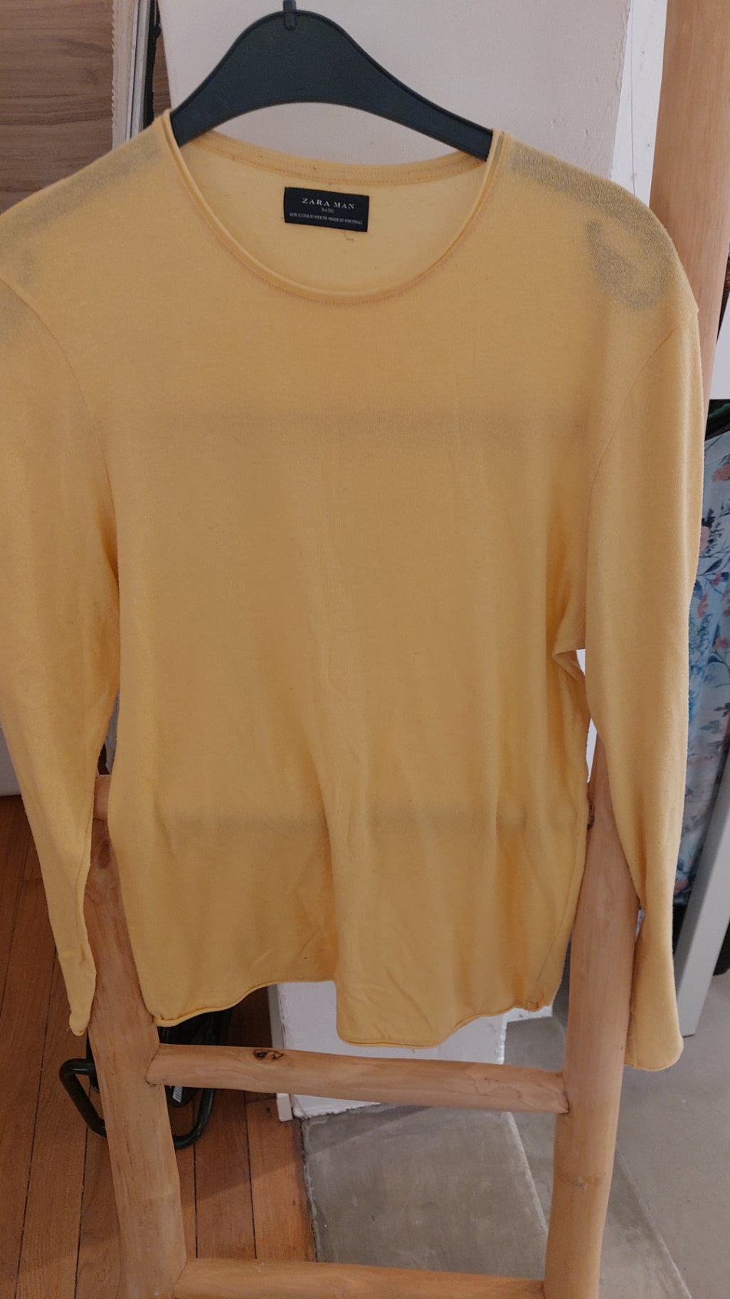 Zara Man Pullover Gelb