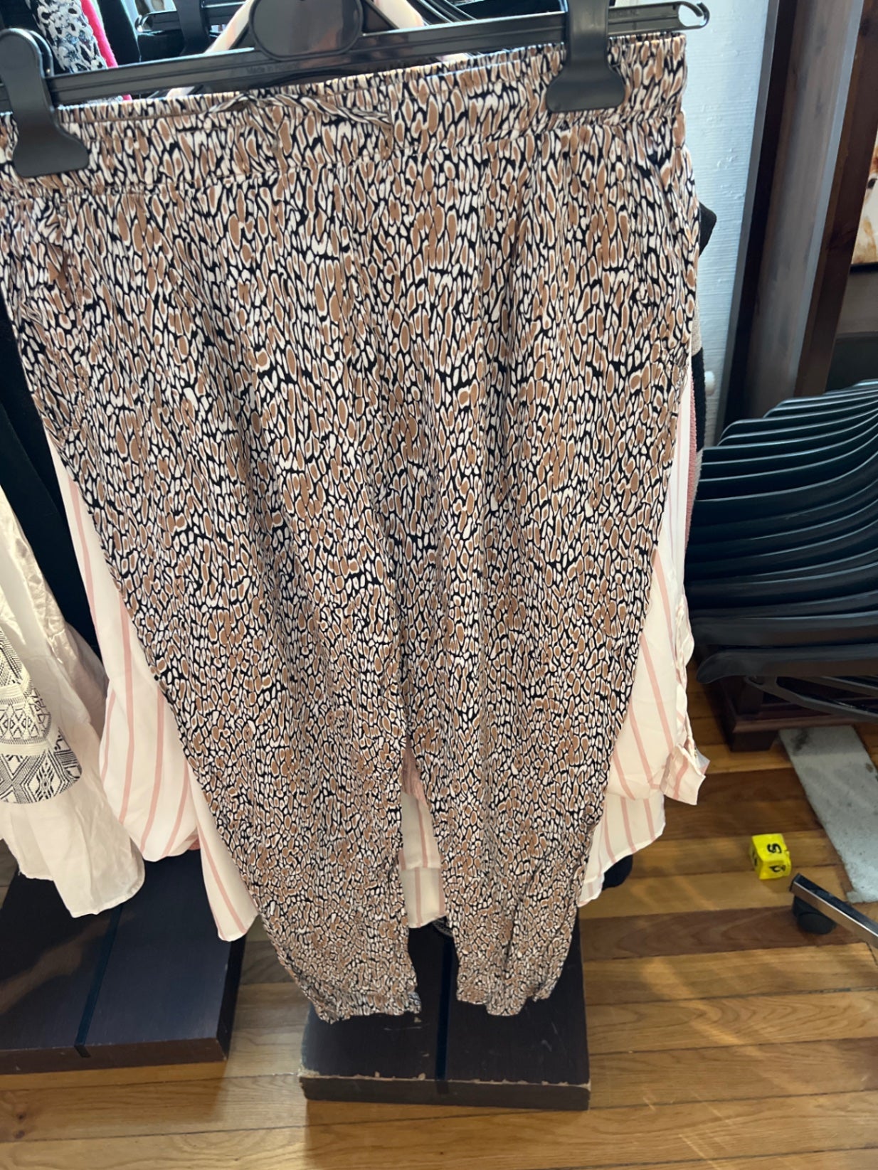 Esmara Hose Mehrfarbig (Braun, Schwarz, Weiß)