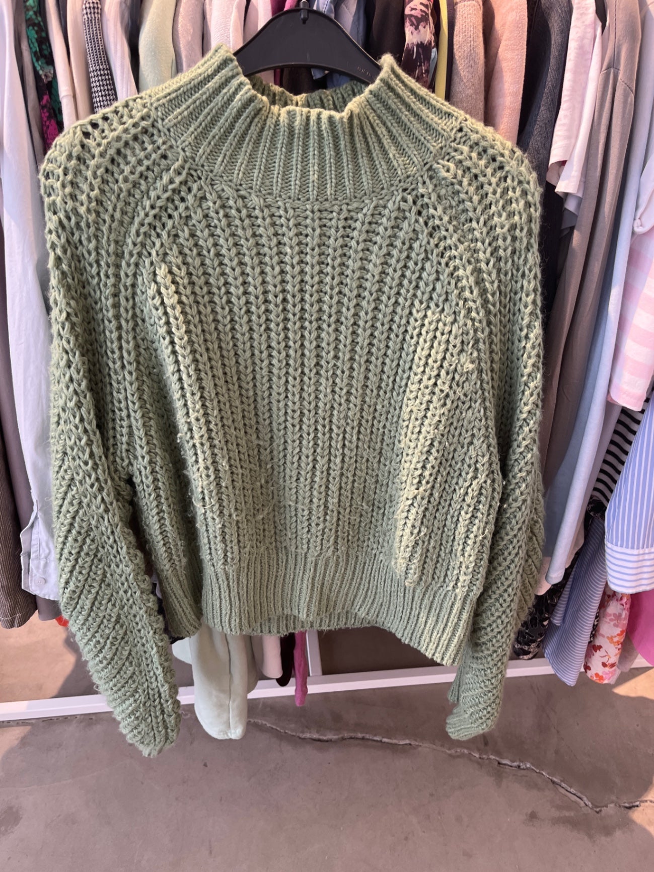 H&M Pullover Grün