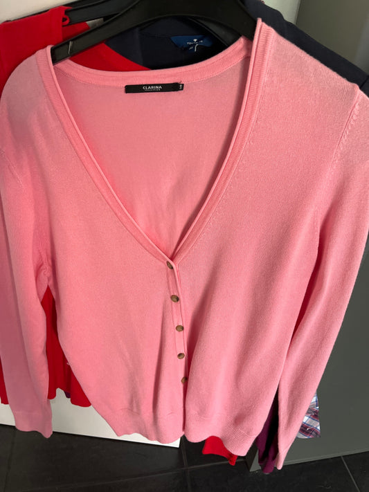 Clarina Strickjacke Rosa