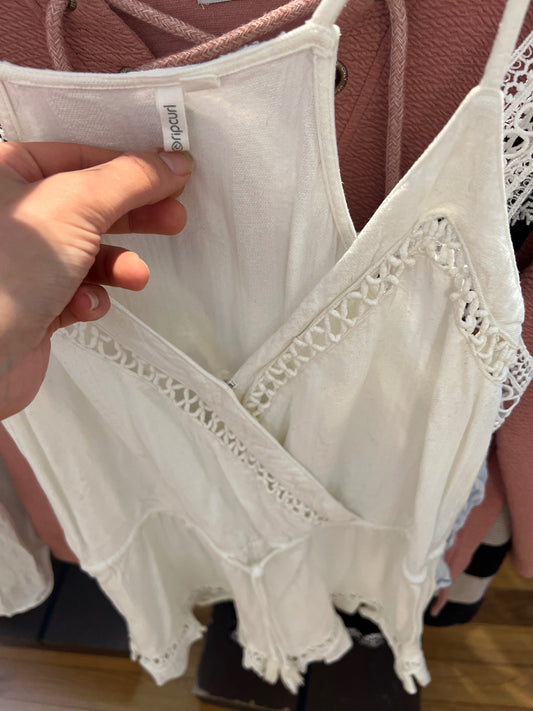 Rip Curl Jumpsuit Weiß