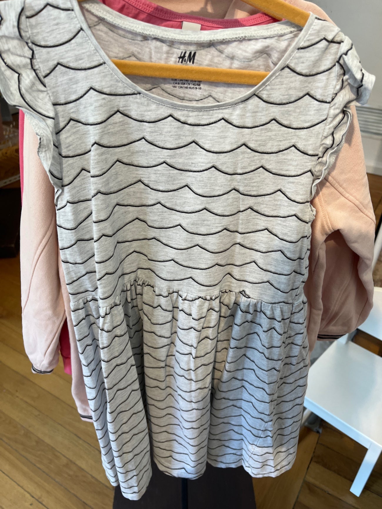 H&M Bluse Grau