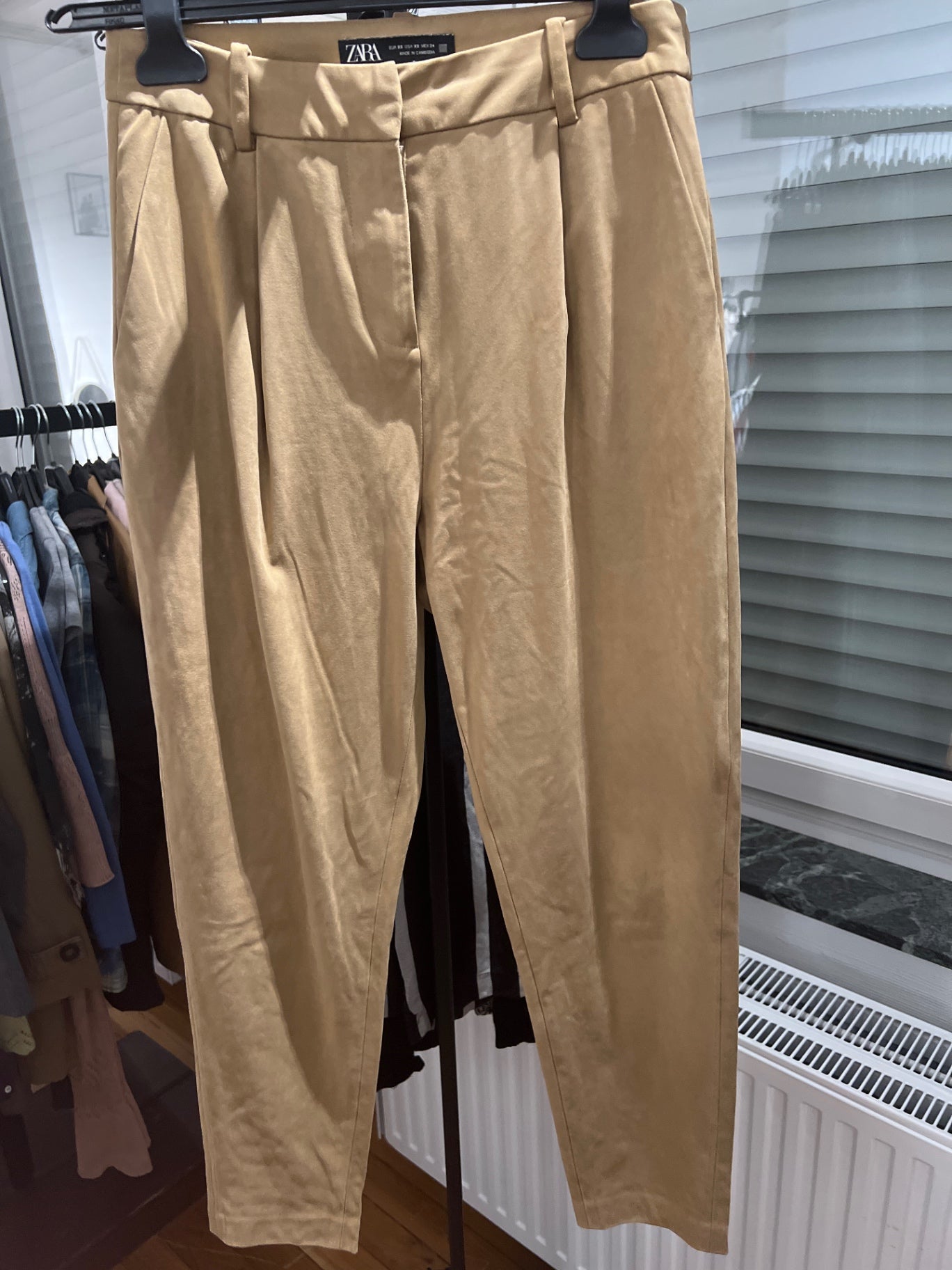 Zara Hose Beige