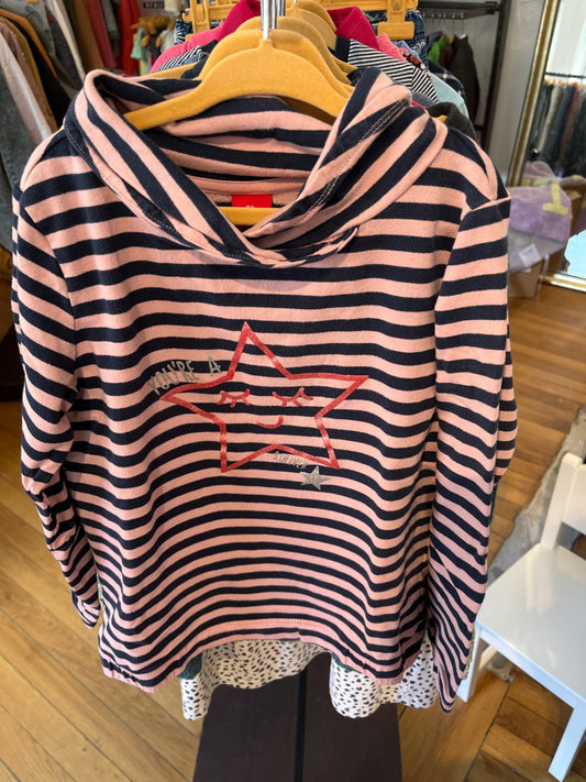 s.Oliver Pullover Rosa und Schwarz gestreift