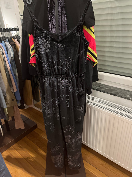 TOPSHOP Jumpsuit Schwarz
