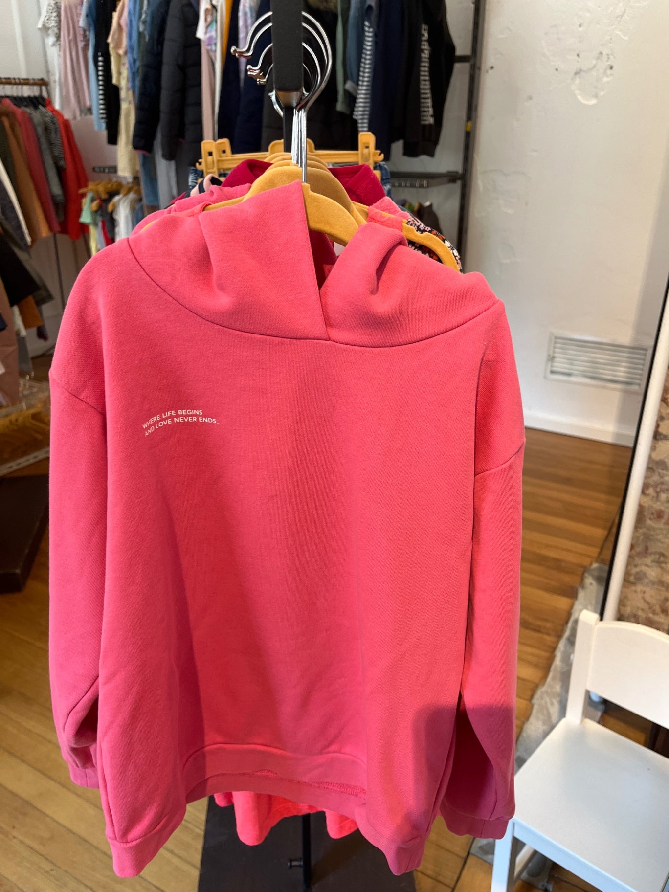 Opus Kapuzenpullover Rosa