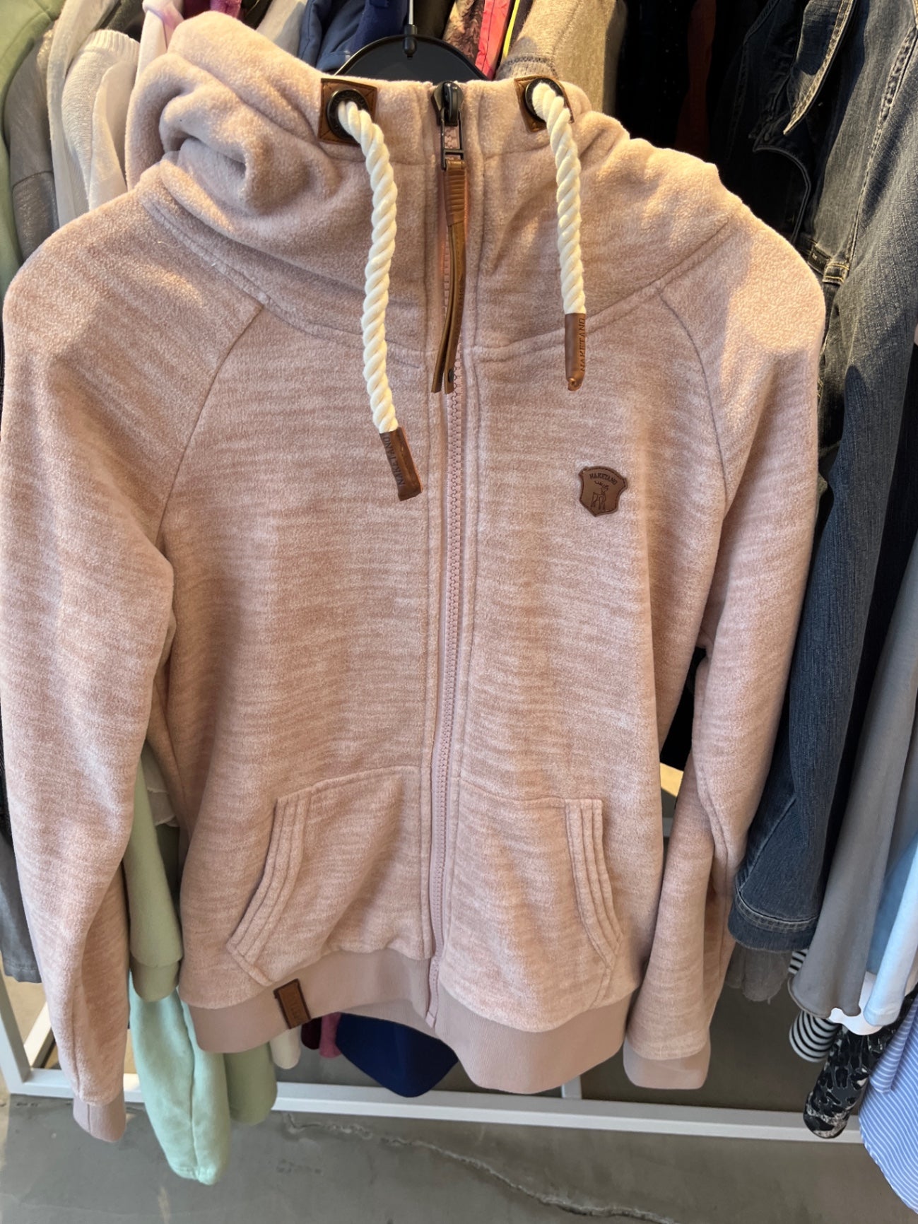 Naketano Kapuzenjacke rosa