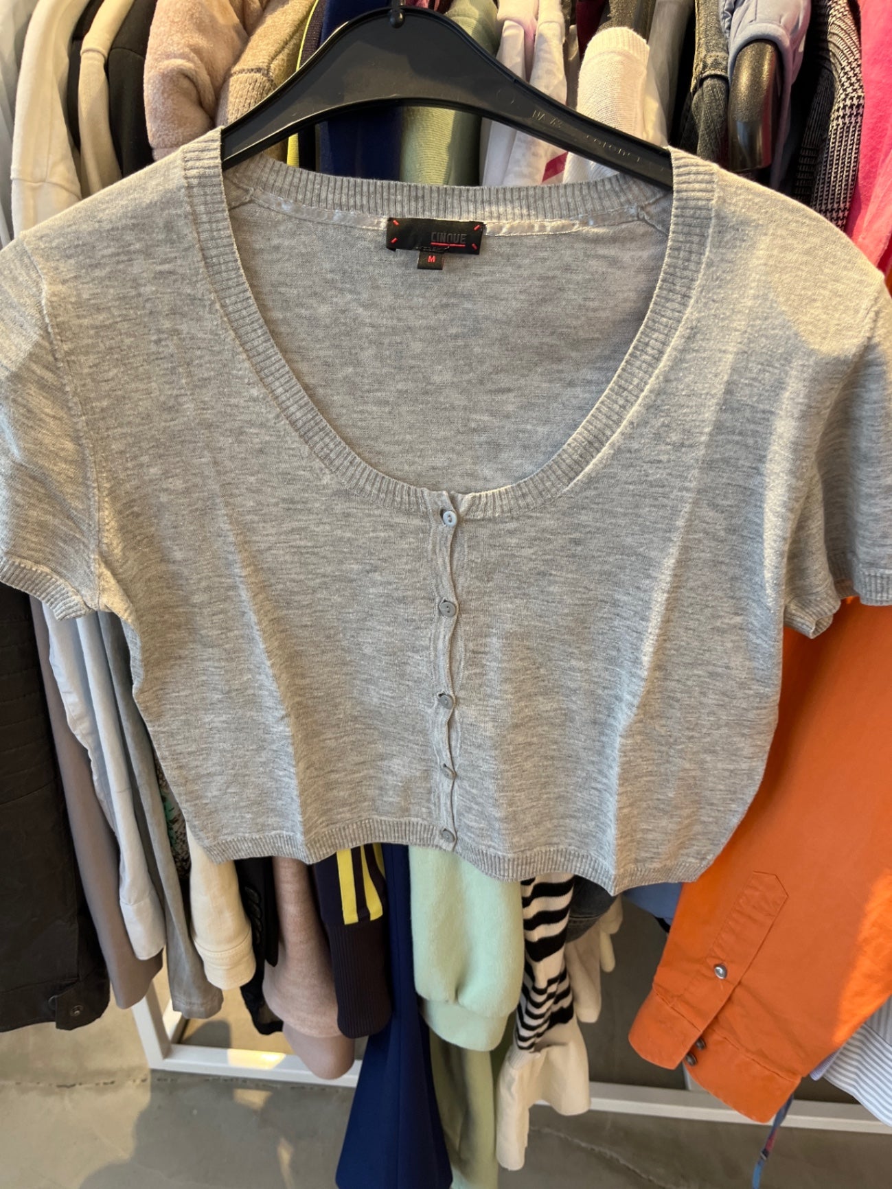 Cinque Cardigan Grau