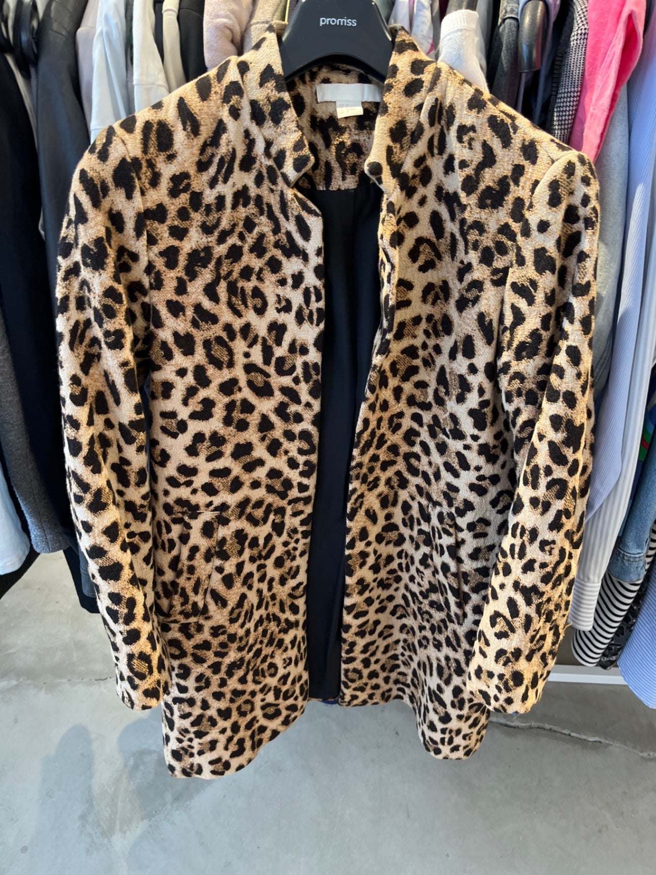 H&M  Mantel Leopardenmuster