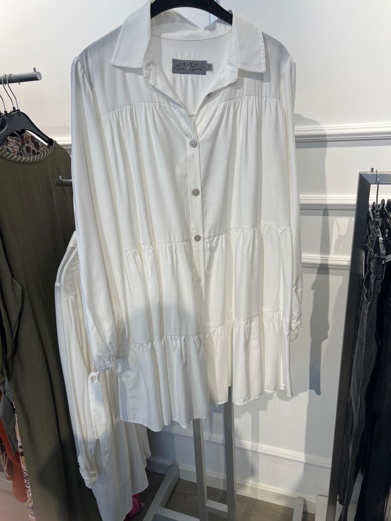Lina Laura Bluse Weiß