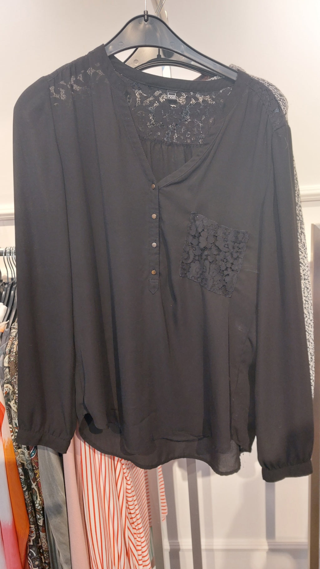 Pimkie Bluse Schwarz