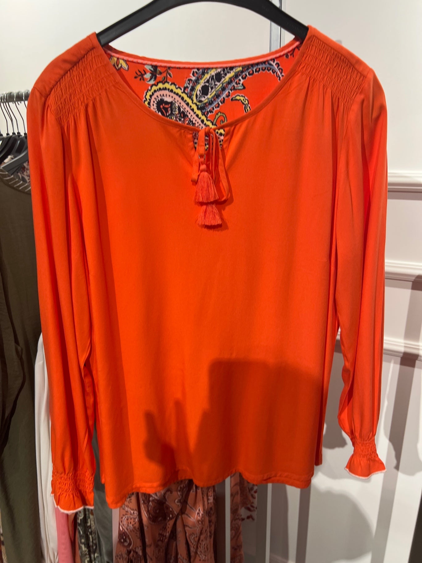 Unbekannt Bluse Orange