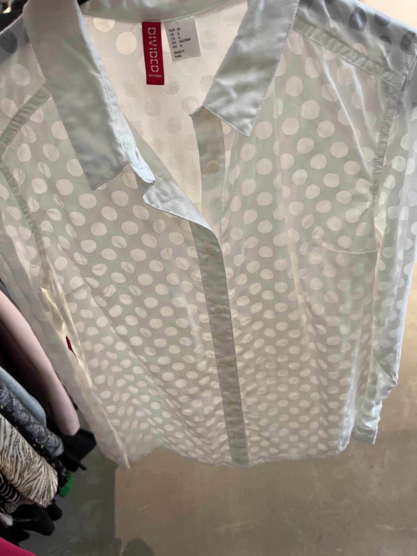 Divided Bluse Weiß