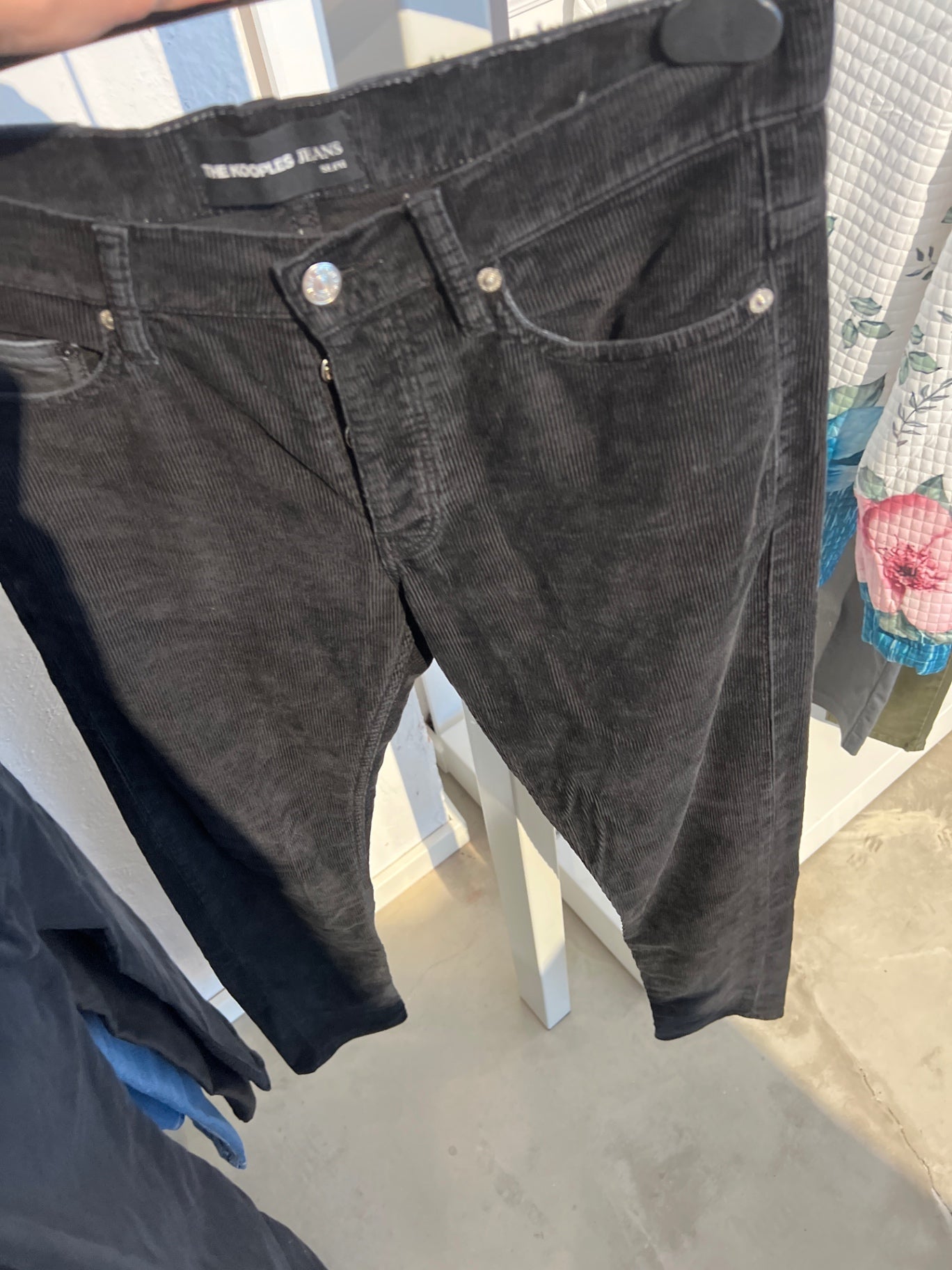 The Kooples Cord Hose Schwarz Neupreis 150€