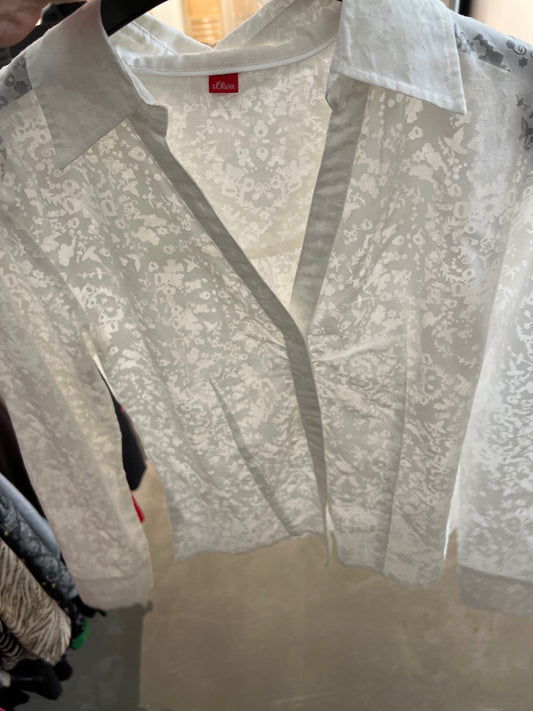 s.Oliver Bluse Weiß