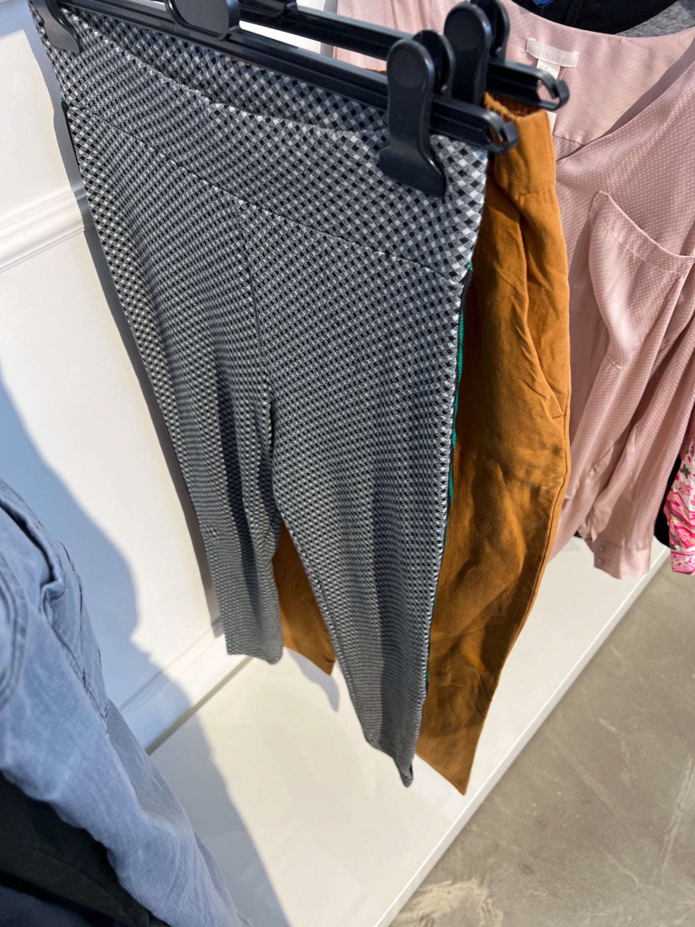 Esprit Hose Schwarz-Weiß