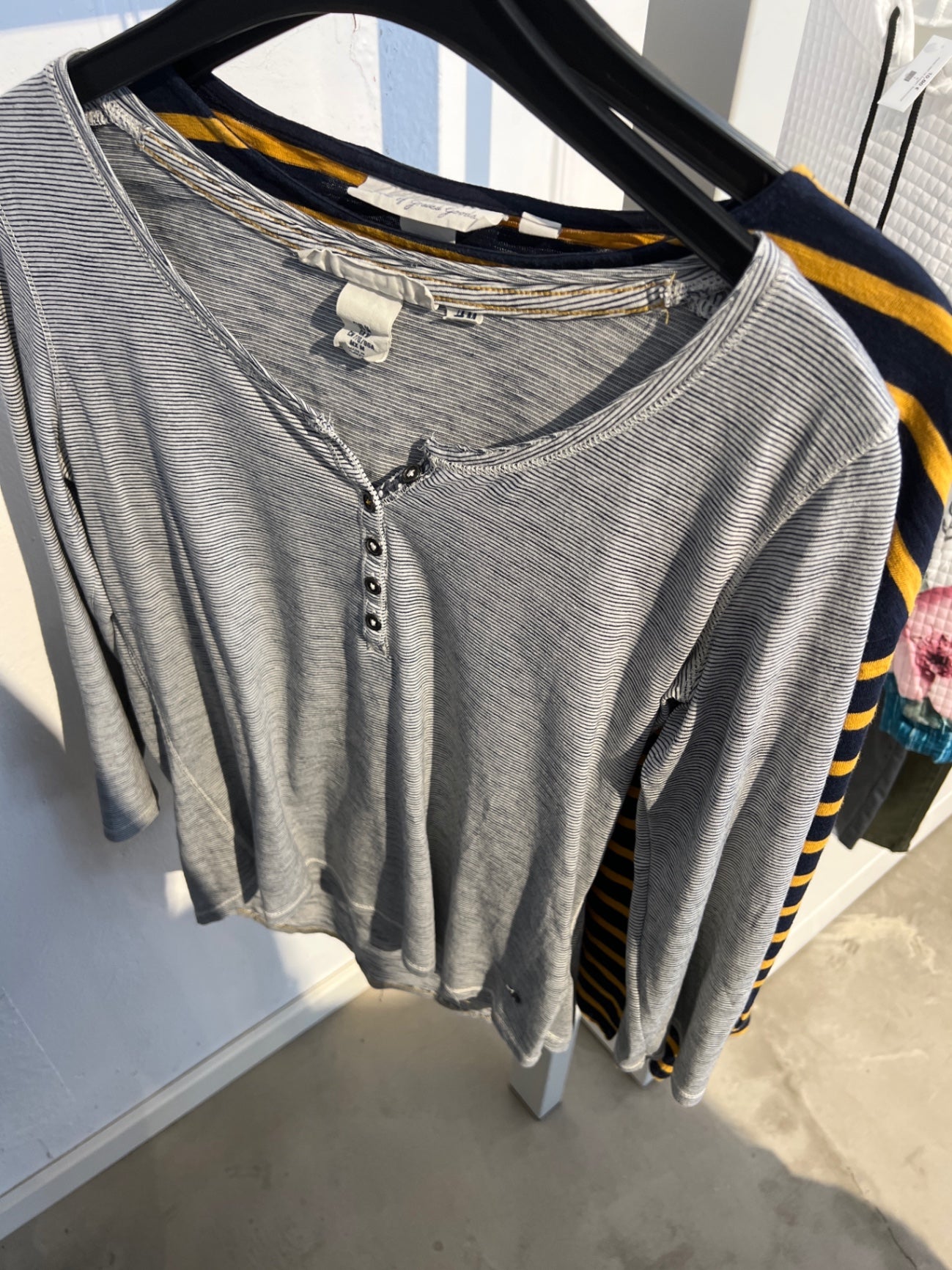 H&M Langarmshirt Grau