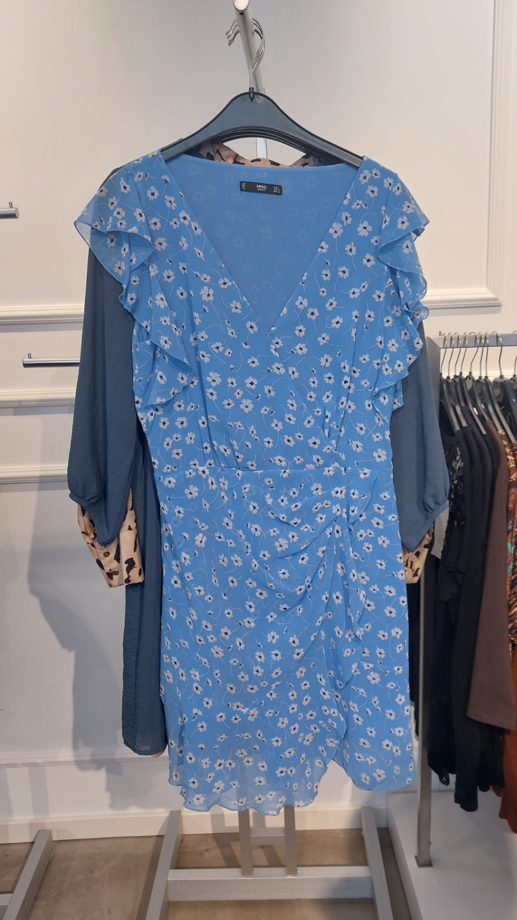 MNG Kleid Blau
