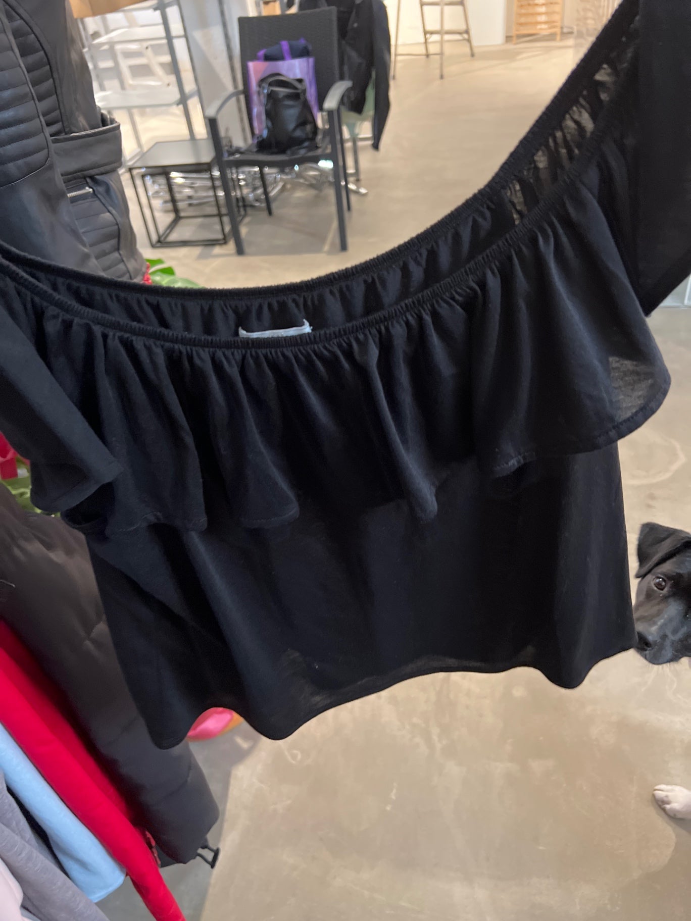H&M Bluse Schwarz