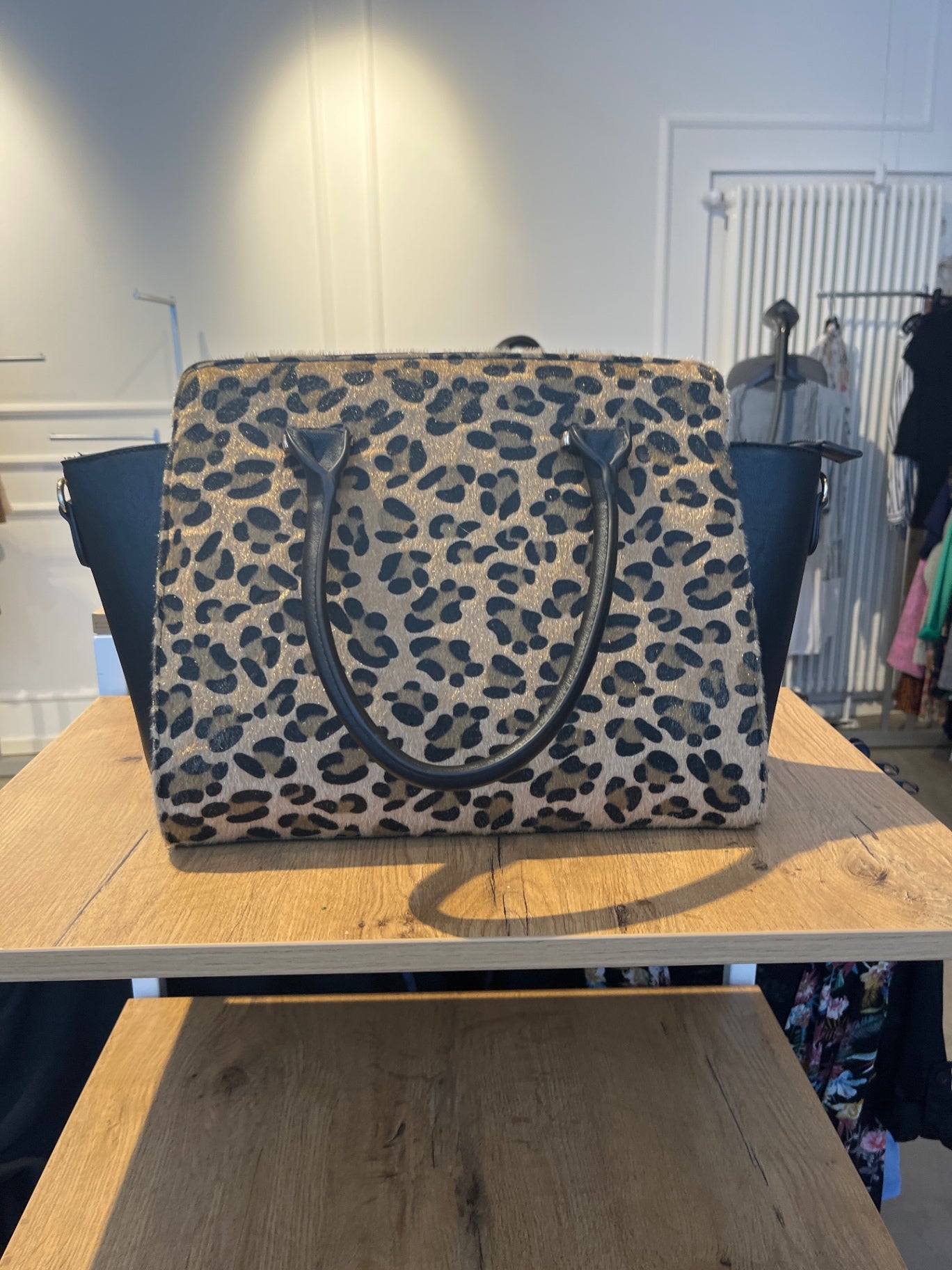 Unbekannt Handtasche Leopard