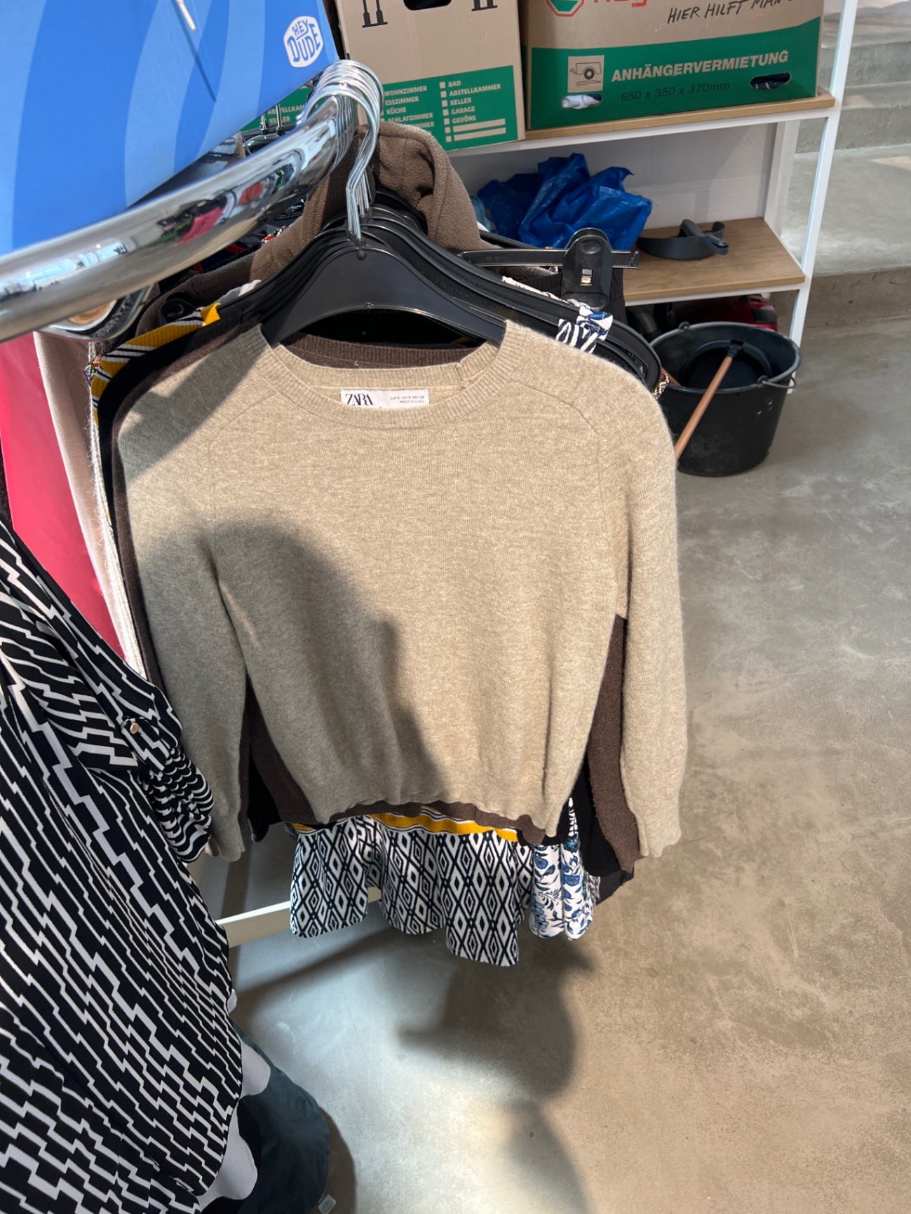 Zara Pullover Beige