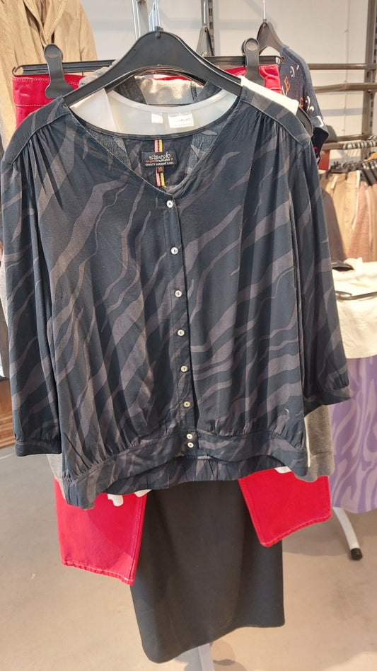 S Questo Bluse Schwarz
