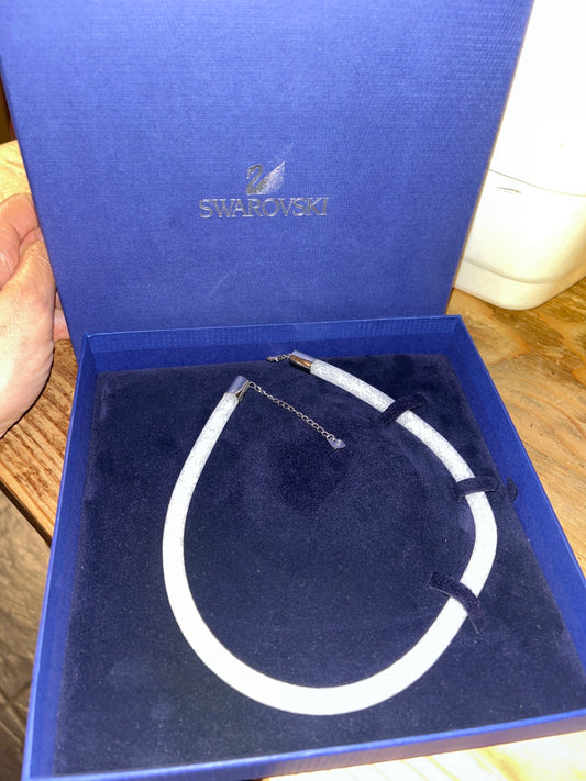 Swarovski Halskette Weiß