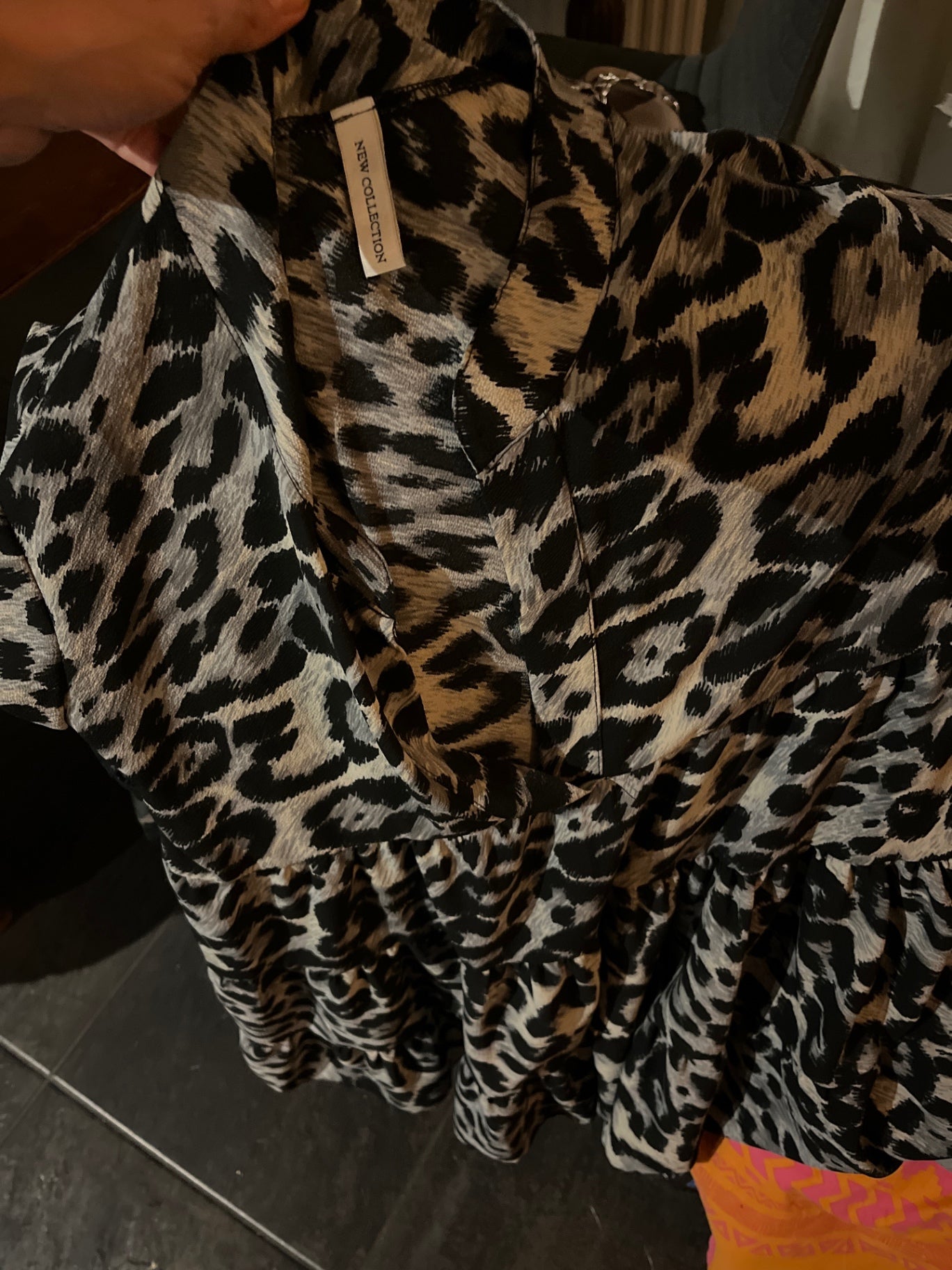 New Collection  Kleid Leo schwarz/weiss