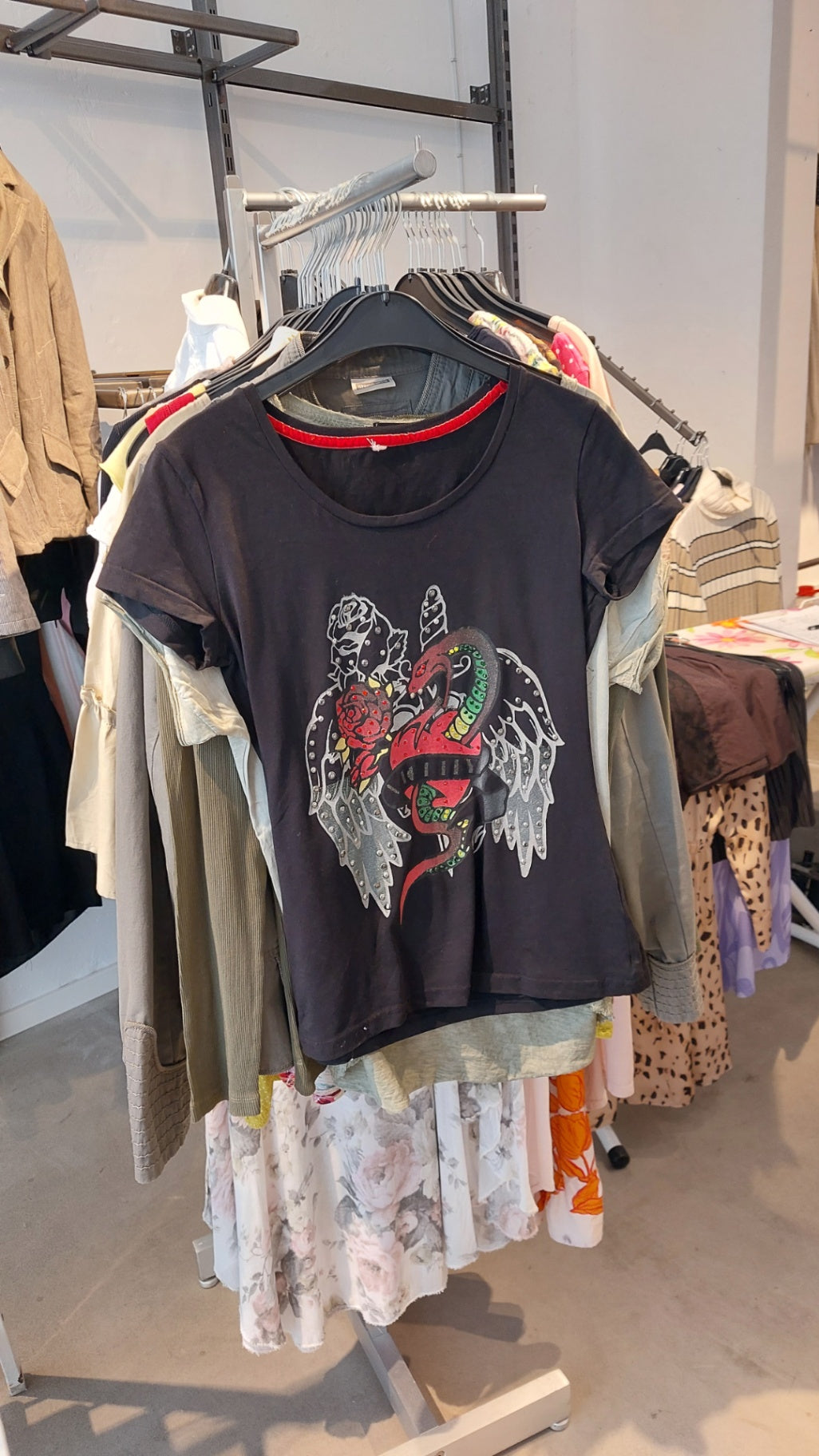 Unbekannt T-Shirt Schwarz