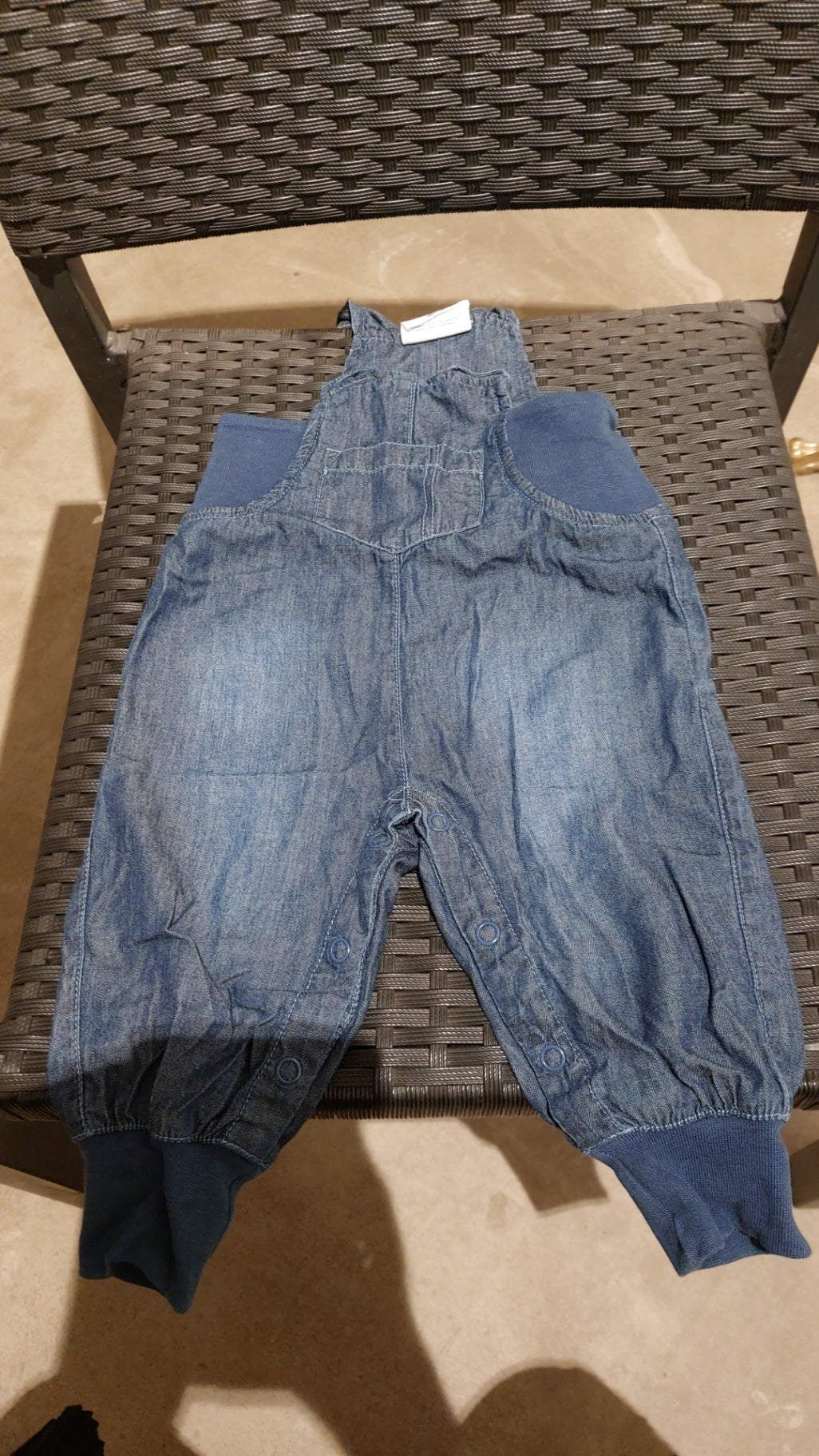 Topomini Latzhose Blau