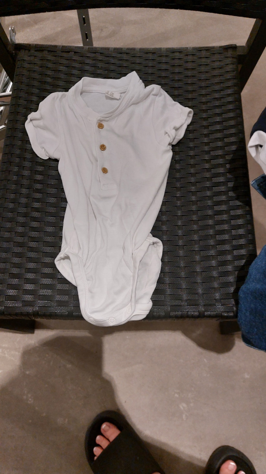 HM Babystrampler Weiß