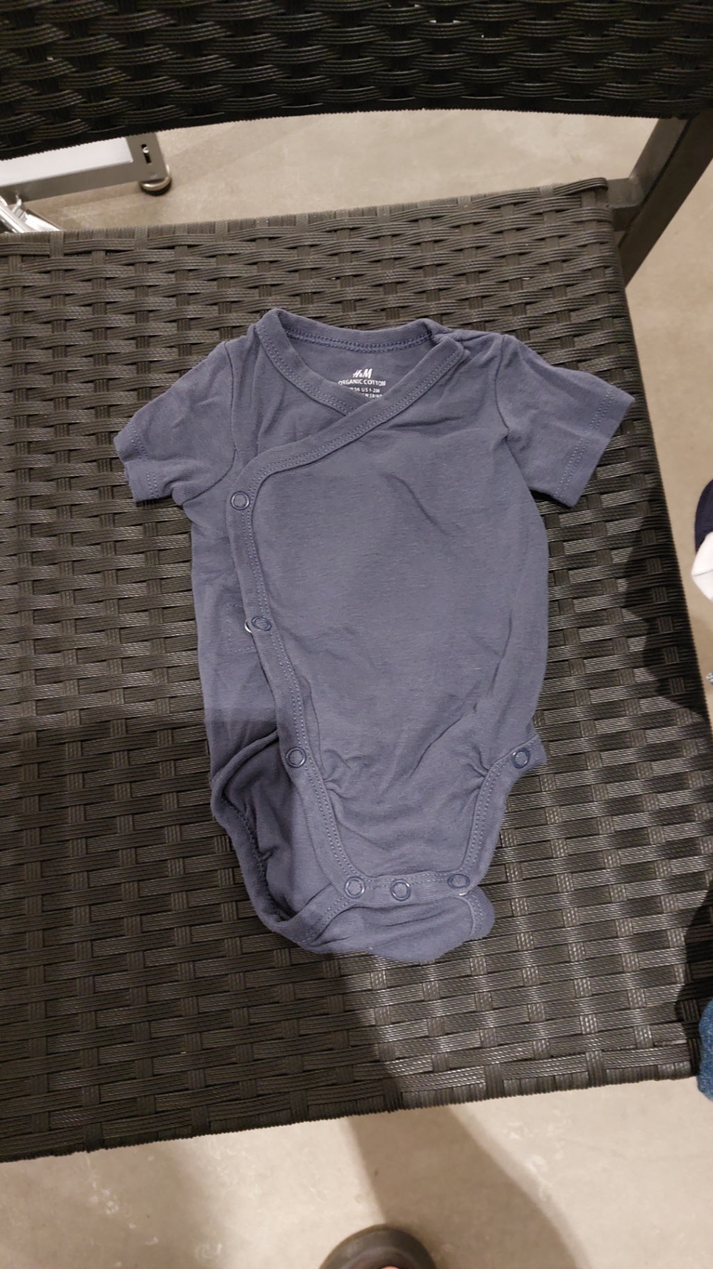 H&M Kinderbody Blau